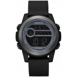 Reloj Reebok Mode Sport Black Hombre , 43mm case, face, ABS PU Strap, Grey/Black dial (RD-MOS-L9-PBPB-B4)