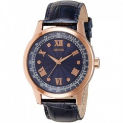 Reloj Guess W0662G4 W0662G4,Hombre Dress Sport,Leather Strap,Rose Gold Tone,Stainless Steel Case,50m WR