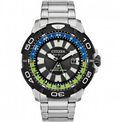 Reloj Citizen BJ7128-59G Hombre Promaster GMT Silver Tone Bracelet