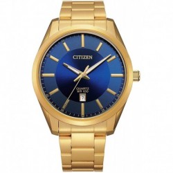 Reloj Citizen BI1032-58L Quartz Blue Dial Gold-Tone Hombre