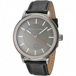 Reloj Armani AX1473 Exchange Hombre Three-Hand Date Gunmetal-Tone Stainless Steel