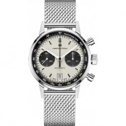 Reloj Hamilton H38416111 American Classic Chronograph Automatic White Dial Hombre
