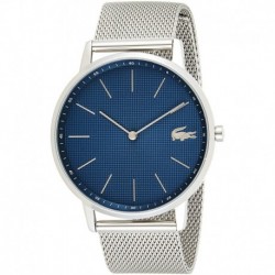 Reloj Lacoste 2011005 Hombre Moon Steel Mesh Bracelet Blue Dial