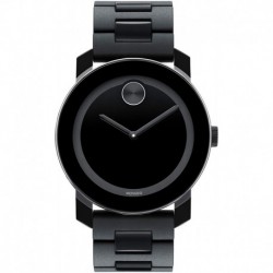 Reloj Movado 3600047 Hombre BOLD TR90 with a Sunray Dot Black Dial, Black/Grey (Model 3600047)