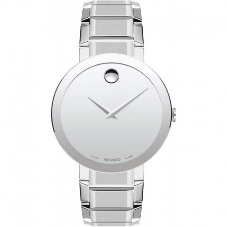 Reloj Movado 0607178 Hombre Sapphire Stainless Steel with a Concave Dot Museum Dial, Silver (Model 607178)
