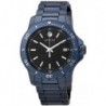 Reloj Movado 2600139 Series 800 Black Dial Blue Ion-Plated Hombre