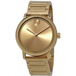 Reloj Movado 3600508 Bold Gold Dial Yellow Ion-Plated Hombre
