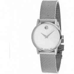 Reloj Movado 607350 Hombre Museum Silver Dial -