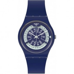 Reloj GN727 Swatch Quartz Plastic Strap, Blue, 16 Casual