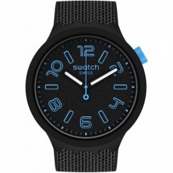 Reloj SO27B118 Swatch Quartz Plastic Strap, Black, 24 Casual