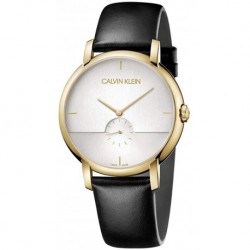 Reloj Calvin Klein K9H2X5C6 Established Quartz Silver Dial Hombre