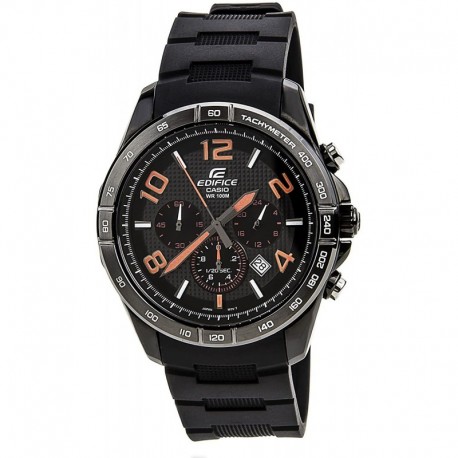 Reloj EFR516PB-1A4 Hombre Black Stainless Steel Edifice Chronograph Dial Resin Strap