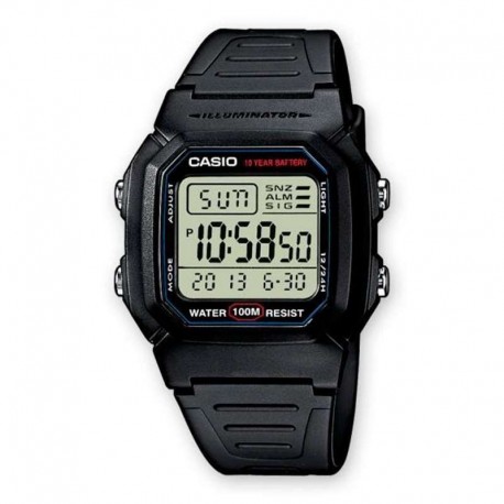 Reloj CASIO W-800H-1A Original