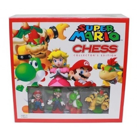 Super Mario Bros Chess Collector's Edition Ajedrez En Caja (Entrega Inmediata)
