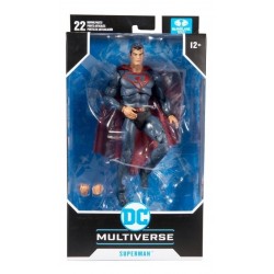 Dc Multiverse Superman Red Son Figura Mcfarlane Nueva (Entrega Inmediata)