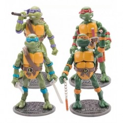 Tmnt Tortugas Ninja Raphael Colección 4 Figuras En Bolsa (Entrega Inmediata)