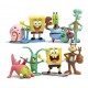 Bob Esponja Patricio Calamardo Colección 8 Figuras En Bolsa (Entrega Inmediata)
