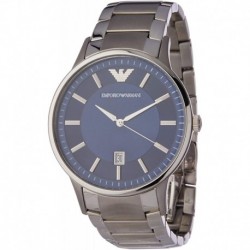 Reloj Emporio Armani AR11180 Quartz Blue Dial Hombre (Importación USA)