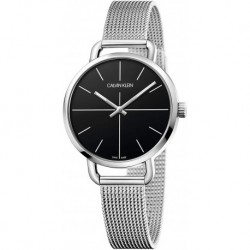 Reloj Calvin Klein K7B23121 Even Quartz Black Dial Hombre