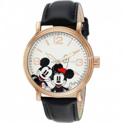 Reloj Disney W001855 Hombre Mickey Mouse Analog Display Quartz Black