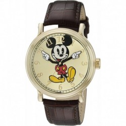 Reloj Disney W001848 Hombre Mickey Mouse Analog Display Quartz Brown
