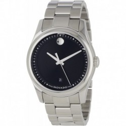 Reloj Movado 606481 Hombre 0606481 Sportivo Stainless-Steel Black Museum Dial Bracelet