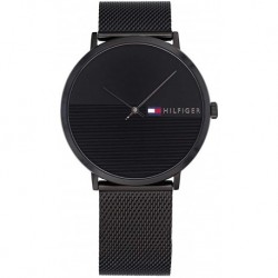 Reloj Tommy Hilfiger 1791464 Hombre Quartz with Stainless Steel Strap, Black, 20 (Model: 1791464)