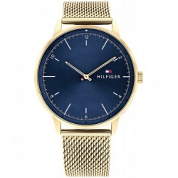 Reloj Tommy Hilfiger 1791877 Hombre Quartz with Stainless Steel Strap, Gold, 21 (Model: 1791877)