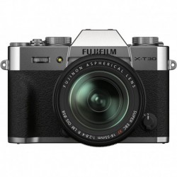 Camara Fujifilm X-T30 II XF18-55mm Kit - Silver