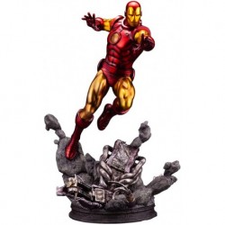 Figura Marvel Kotobukiya Universe: Iron Man Avengers Fine Art Statue, Multicolor
