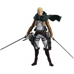 Figura Figma Max Factory Attack on Titan: Erwin Smith Action Figure, Multicolor