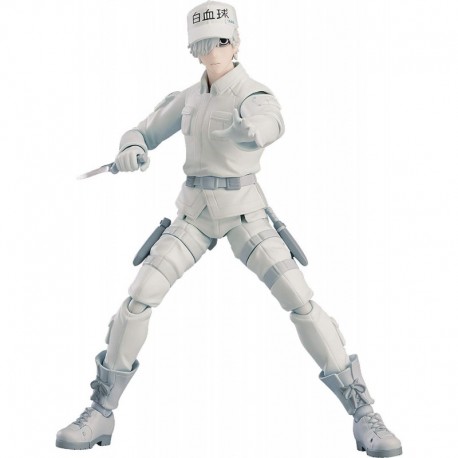 Figura Figma Max Factory Cells at Work!: White Blood Cell (Neutrophil) Action Figure, Multicolor