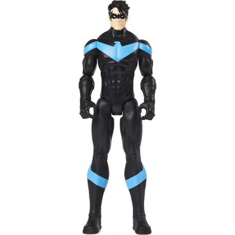 Figura DC Comics Batman 12-inch Nightwing Action Figure, Kids Toys for Boys Aged 3 and up