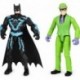 Figura DC Comics Batman 4-inch and The Riddler Action Figures with 6 Mystery Accessories, Kids Toys for Boys Aged 3 up