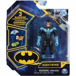 Figura DC Batman 2021 Bat-tech Nightwing 4-inch Action Figure by Spin Master