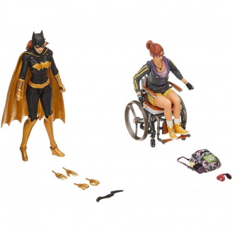 Figura DC Collectibles Batman Arkham Knight Batgirl & Oracle Action Figure (2 Pack)