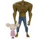 Figura DC Collectibles The New Batman Adventures: Killer Croc Action Figure with Baby Doll