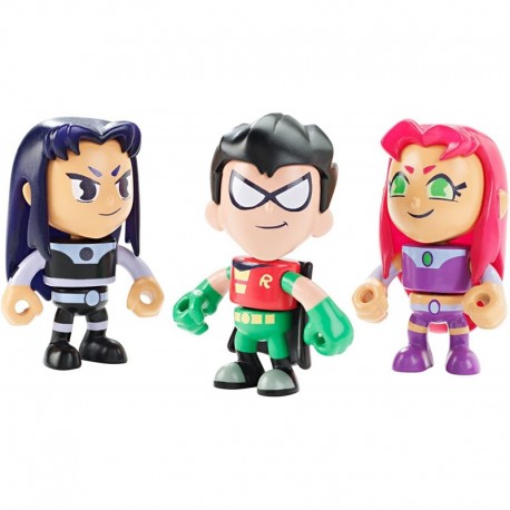 Figura DC Comics Teen Titans Go! Mini Figures 3-Pack