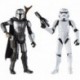Figura Star Wars Galaxy of Adventures The Mandalorian 5-Inch-Scale Figure 2 Pack with Fun Blaster Accessories, Toys for Kids Ages 4 and Up (Amazon Exc