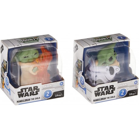 Figura Star Wars The Bounty Collection Series 2 Child Collectible Toys 2.2-Inch Helmet Hiding Pose, Stopping Fire Pose Figure 2-Pack