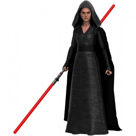 Figura Star Wars The Black Series Rey (Dark Side Vision) Toy 6-Inch Scale Wars: Rise of Skywalker Collectible Action Figure, Ages 4 and Up