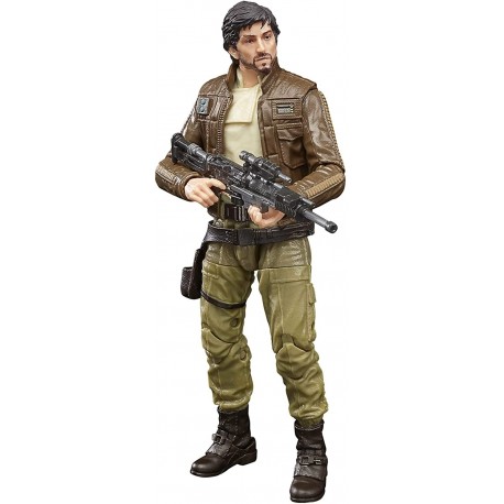 Figura Star Wars The Black Series Captain Cassian Andor 6-Inch-Scale Rogue One: A Story Collectible Figure, Toys for Kids Ages 4 and Up