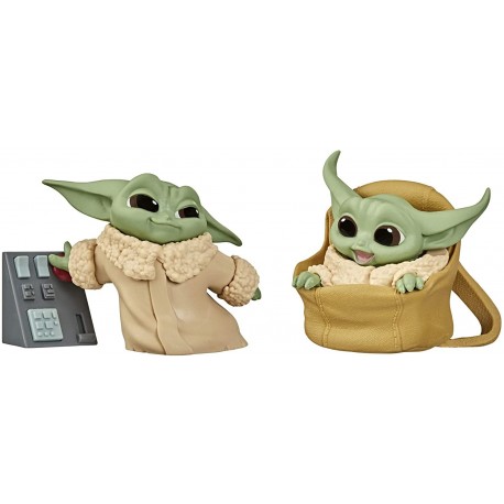 Figura Star Wars The Bounty Collection Series 2 Child Collectible Toys 2.2-Inch Speeder Ride, Touching Buttons Figure 2-Pack