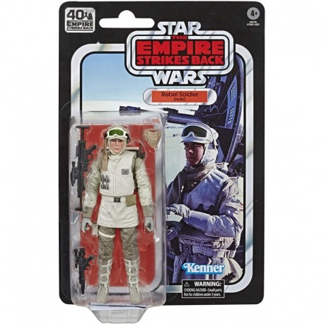 Figura Star Wars The Black Series Rebel Soldier (Hoth) 6-Inch-Scale Empire Strikes Back 40TH Anniversary Collectible Action Figure