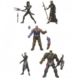 Figura Marvel Hasbro Legends Series Toys 6-Inch Collectible Action Figure 5-Pack The Children of Thanos, 5 Figures, Premium Design, Ages 4 and Up