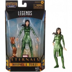Figura Marvel Hasbro Legends Series The Eternals 6-Inch Action Figure Toy Marvel's Sersi, Movie-Inspired Design, Includes 2 Accessories, Ages 4 and Up