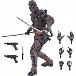 Figura Marvel Hasbro Legends Series 6-inch Premium Deadpool Action Figure Toy from 2 Movie and 11 Accessories for Ages 14 Up
