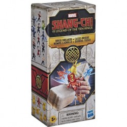 Figura Marvel Superhero Shang-Chi and The Legend of Ten Rings Brick Breaker, 5 Collectible Mini-Figure Toys in Break-Open Box for Kids Ages Up