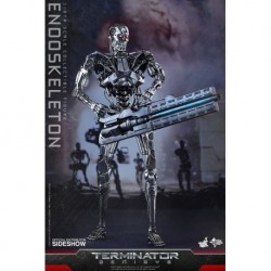 Figura Hot Toys Terminator Genisys T-800 Endoskeleton Endo 1/6 Scale 12" Figure