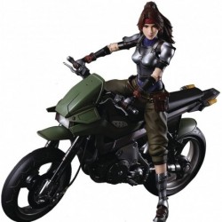 Figura Play Arts Kai Square Enix Final Fantasy VII Remake: Jessie and Motorcycle Action Figure Set